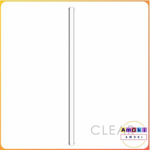 AmoKi Heat And High Temperature Resistant Glass Straw 8mm*20cm Elbow and Straight