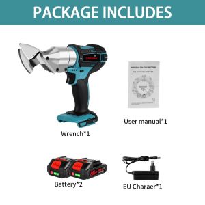800W 588NM Metal Scissor Electric Multifunctional Cordless Tin  Scissor Machine Handheld Portable Metal Cutting Tools For Makita 18V Battery
