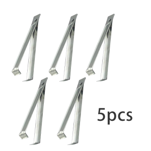 5Pcs Stainless Steel Garlic Peeler Clip - Quick Multi-Function Kitchen Tool for Vegetable Nuts & Pig Hair Plucking Accessories