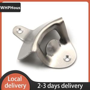 [COD] WHPHous Ship within 24 hours Stainless Steel Wall Mount Bar Beer Glass Cap Bottle Opener