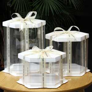 Mika Hexagonal / Gift Box Hexagonal / Mika Segi enam / Kotak Kue