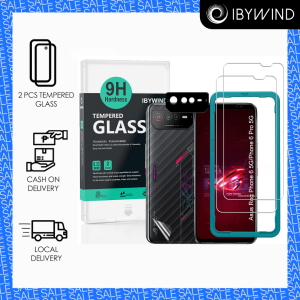 Asus Rog Phone 6 5G / 6D 5G / Phone 6 Pro 5G Tempered Glass by IBYWIND – 9H Hardness Anti-Scratch Bubble-Free HD Clear