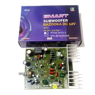 Kit power shops subwoofer 12 volt