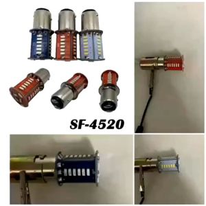 BOHLAM LAMPU STOP REM BELAKANG LED 30 MATA 2 MODE RUNNING FLAS UNIVERSAL