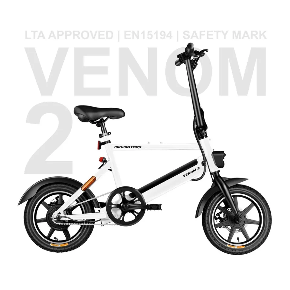 Venom 2 E bike LTA approved Electric Bicycle Lazada Singapore