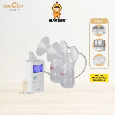 Spectra 9-Plus Double Breastpump [HEARTSOME]