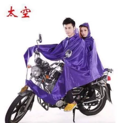 Dual Motor Raincoat 100% Wind & Waterproof Motorcycle Raincoat Outdoor Raincoat for Rainy Season