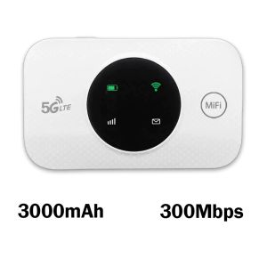 Router WiFi 6 4G/5G Sim Card Modem CPE906 1400mbps Sokong Banyak Peranti Sambungan Laju
