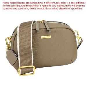 Royal Bagger Stylish Crossbody Bags for Women Genuine Leather Luxury Shoulder Purse with Double Shoulder Straps 1670