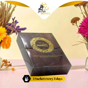 Power 52 Vital Honey 24 Sachets x 10g – Natural Energy & Stamina Booster for Men Royal Honey