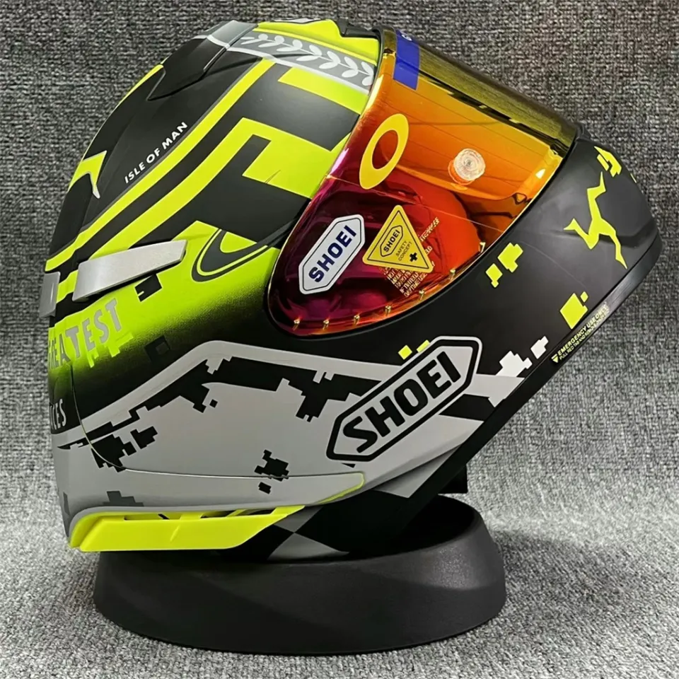 New SHOEI X14 Isle of Man TT Helmet Brand New Design Shoei Motorcycle Full  Face Helmet SHOEI Limited Edition Helmet Marquis Champion Helmet