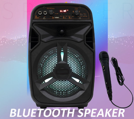 Speaker Bluetooth Speaker With TWS TF Card USB Music Player Free
