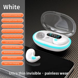 Wireless Sports Bluetooth Headphones Highend Tws Dual Ear Sleep In Ear Md538 Mini Painless Call Noise Cancelling Thin Headphones