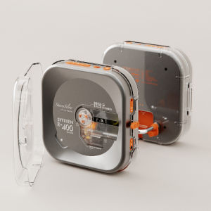 Syitren R400 Retro CD Player Portable Bluetooth Wireless Walkman High Sound Art Style Support Wired Connection Bluetooth 5.3 Rechargeable