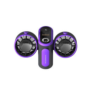 พัดลมตั้งแคมป์สองหัวแบบพกพาพร้อมไฟ LED และจอแสดงผลสมาร์ท - พัดลมแขวนเอวสำหรับกีฬากลางแจ้ง สำนักงาน ห้องนอน