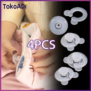 1SET/4PCS Comforter Grippers Quilt Clip Portable Blankets Sheet Accessories Fastener Clips Plastic Bed Duvet Holders Durable