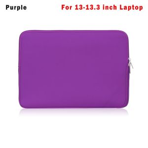 BESTITIT Dual Zipper Colorful Soft Waterproof Liner Notebook Pouch Briefcase Laptop Bag Sleeve Case Cover