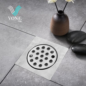 VONE Floor Drain Saringan Got Kamar Mandi Lantai Stainless Black ( VONE LITE )