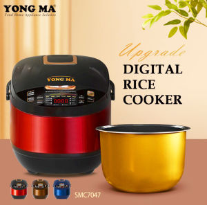 YONGMA DIGITAL SMC 7047 RICE COOKER/YONGMA MAGIC COM - ISI 2 Liter