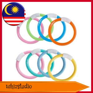 [whizstudio] Lexngo Silicone Reusable Bracelets Straw for Drinks (Penyedut Minuman Berbentuk Gelang Boleh Diguna Semula)