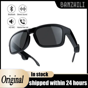 5.3 Smart Bluetooth Glasses Outdoor Running Cycling Semi-Open Speaker Stereo Wireless Phone Headset Polarized Sunglasses