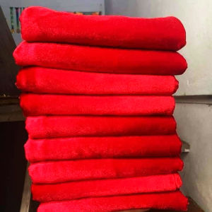 Vải Nhung Đỏ Dày Cao Cấp Decor Tết 2025 -Khăn Trải Bàn Đỏ Vải Phi Lụa Trang Trí Phông Nền Đỏ Chụp Ảnh Sự Kiện