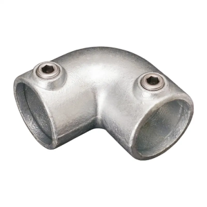 2Brother ข้อต่อข้องอ90องศา ข้อต่อท่อ โลหะ ท่อแป๊ป กัลวาไนซ์ งาน DIY  ราวเหล็ก โรงเรือน