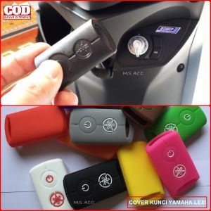 Cover Kunci Kontak Motor LEXI Bahan Silikon Tebal Presisi Sarung Pelindung Warna Acak MS