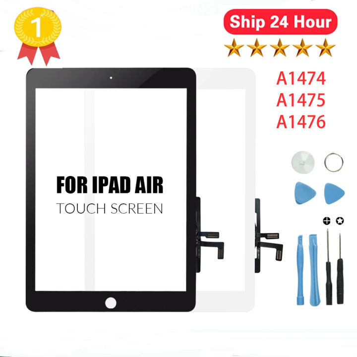 White Touch Screen Digitizer for iPad 9.7 (A1822, A1823)/Ipad 5  Ipad Air 1st Touch Screen Digitizer - Front Glass Replacement with Tool  Repair Kits + Adhesive : Electronics