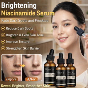 Niacinamide Brightening Face Serum Hydrating Formula Evens Skin Tone Soothes Irritation Facial Skincare Treatment