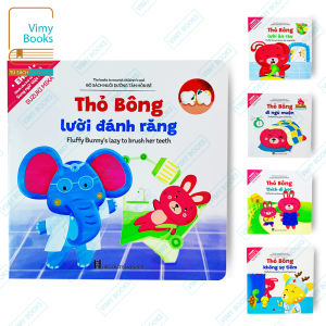 Sách - 5 Cuốn Ehon Thỏ Bông - Nuôi Dưỡng Tâm Hồn Bé Từ 0-6 Tuổi ( Có File Nghe Đọc )