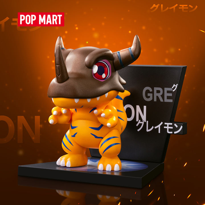 POP MART Digimon Adventure Fridge Magnet Series Figures Blind Box
