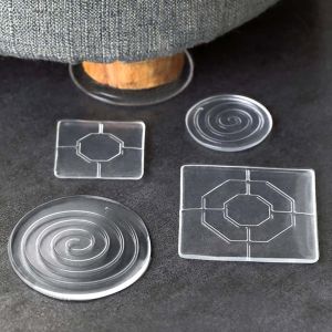ABOND 4pcs Sofa Non-slip Home Decor Silicone Self Adhesive Floor Protectors Feet Pads Chair Leg Protectors Table Feet Cover Furniture Legs Protectors