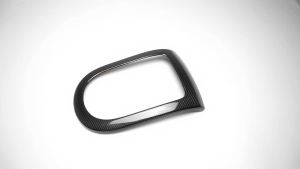OnlyF U Carbon Fiber Car Interior Front Center Wireless Charging Port Panel Cover Trim Accessories For Hyundai Ioniq 5 N 2024 2025 M2Y9R