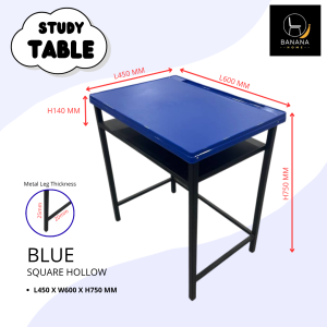 Study Desk / Study Table / Office Furniture / School Tuition Table / Student Desk / Classroom Desk / Meja Sekolah