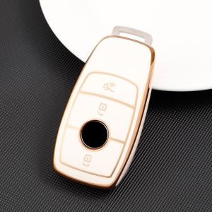 Bao Da Ốp Bảo vệ Vỏ Bọc Chìa Khóa Chống Trầy Xước Cho Xe Mercedes C E S GLC GLE GLS MAYBACH Từ Năm 2019