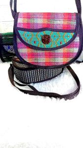 TAS SELEMPANG MENDONG WANITA ESTETIK/TAS OVAL TAS ETNIK