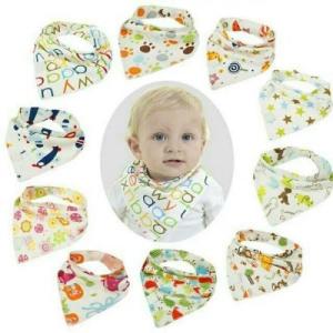 Slaber Bib / Tatakan liur Celemek Makan Bayi segitiga Slaber Motif