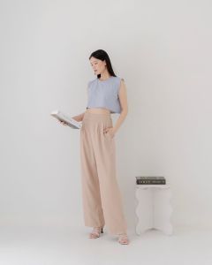 Loose pants trousers wanita - celana anti kusut - lose pants highwaits celana wanita 2024