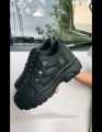 50 an Store - Sepatu Wanita Sneakers Hitam & Putih Letter A B C Terlarisss. 