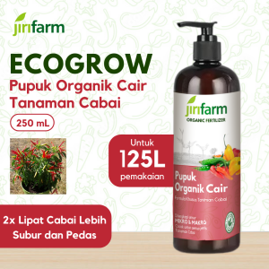 JIRIFARM - PAKET 2PCS Pupuk Organik Cair Tanaman Daun Sayur Buah Cabai Bunga 250mL POC Kompos Organic Liquid Fertilizer