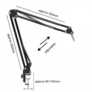 85W LED Stretchable Long Arm Bracket Bulb with Long Arm Bracket Youtube Camera Photography Lighting Mobile Phone Photogr