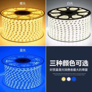 High Bright 240V Waterproof 3Row WHITE LED Strip Light 1M 2M 3M 4M 5M 6M 7M 8M 9M 10M Ceiling Lamp Hiasan Lampu Led Deco Kedai Makanan Stall Lebih Terang 3排高亮防水LED灯带