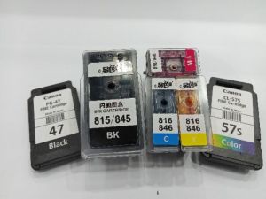 Canon Refillable Smart Cartridges Compatible to PG47/CL57/PG745/CL746/PG810/CL811