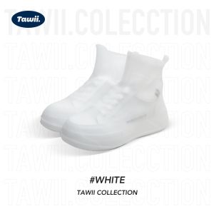 Tawii. Rain Boots Reusable Silicone Shoe Cover Waterproof Non-slip Thickened size 36-45