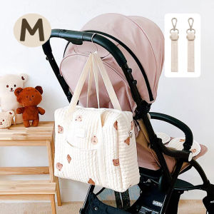 Hamshmoc Multi-Function Baby Diaper Bag Organizer Portable Infant Diaper Tote Pouch Large Capacity Shoulder Storage Handbag with Stroller Hook for Baby Mother Travel