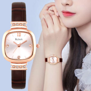 Jam Tangan Desain Unik RCLOCK & Dial Persegi Berlian