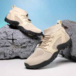 New outdoor hiking shoes durable and slip-resistant suitable for hiking and mountain climbing available in large sizes breathable with a upper and designed for wading and stream trekking