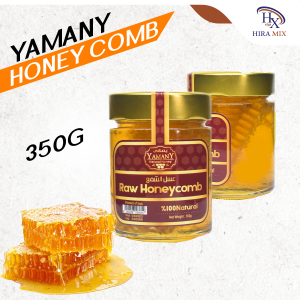 Sarang Lebah Madu Pure Raw Honeycomb YamanY 350g/500g