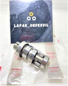 CAMSHAFT COMP NOKEN AS HONDA GENIO BEAT LED DELUXE SCOOPY DONAT 2020 SAMPAI 2023 KODE PART 14100-K0J-N00 BARUS GRES ORIGINAL ASLI HONDA